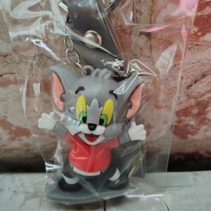 🧀Baby Tom From Tom & Jerry Silicone Keychain w/ Wristlet